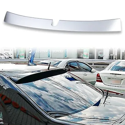 Painted ABS Roof Spoiler For Mercedes Benz W203 01-07 Sedan Brilliant Silver 744 • $149.99