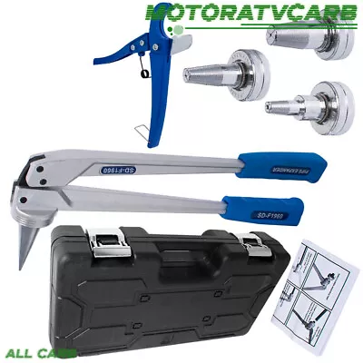ALL-CARB PEX Expansion Tool Kit 1/2  3/4  1  Expansion Heads Tube Cutting Plier • $124.81