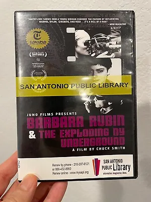 Barbara Rubin & The Exploding NY Underground (DVD) MINT Disc Bob Dylan • $9.95