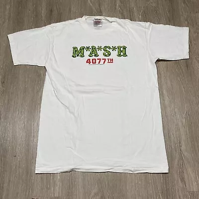 Vintage MASH Shirt XL 90s M*A*S*H* 4077th TV Show Series Promo Tee • $11.99