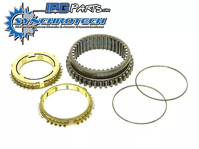 Synchrotech 1st  2nd Brass Synchro Sleeve Set Fits Honda Acura B16A B18C1 B18C5 • $293.95