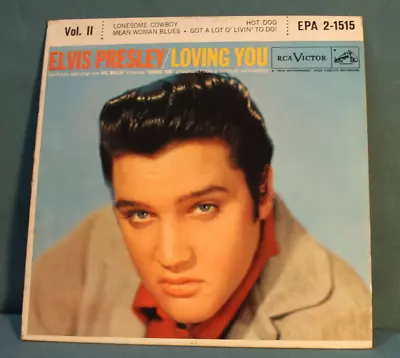 Elvis Presley---loving You(ep's) • $75