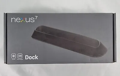 £9.99 • Buy ASUS Nexus 7 Docking Station 1st Gen NXDOCK-BK, Black 280g New And Sealed
