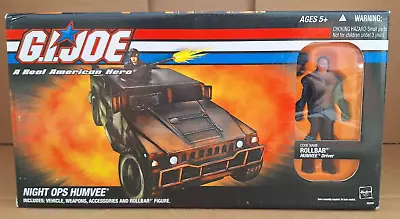 2005 G.I. Joe DTC Night OPS Humvee W/ Rollbar Hasbro NEW MISB SEALED EXCLUSIVE • $194.99