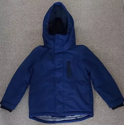 £7.99 • Buy Next Boys Waterproof Warm Winter Coat Age 6yrs  In Blue, Excellent Condition 