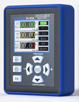 0-15V 4-20mA Signal Generator Adjustable Analog Simulator USB Rechargeable • $45