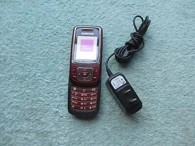 Samsung T239 - Red And Gray ( T-Mobile ) Rare Cellular Slider Phone • $10.99