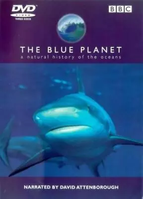 The Blue Planet DVD (2001) David Attenborough Cert E 3 Discs Fast And FREE P & P • £1.97