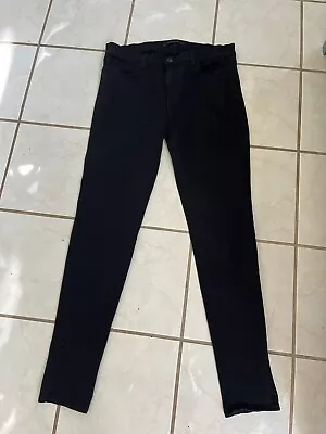 J BRAND Black Super Skinny Jeans In HEWSON Style # 620O241 Sz 30 • $27.99