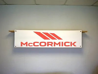 McCormick Banner Tractor Shed Display Sign • £14.90