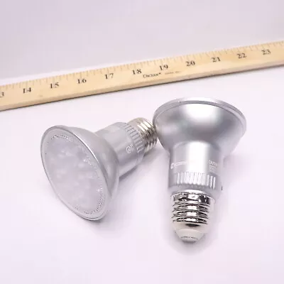 (2-Pk) EcoSmart PAR20 Dimmable Adjustable Beam Angle LED Light Bulb Daylight  • $9.98