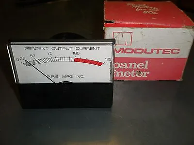 Modutec Panel Meter 0 - 125 Percent Output Current • $23