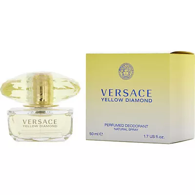 Versace Yellow Diamond By Versace-deodorant-1.7 Oz-50 Ml-authentic-made In Italy • $38.99