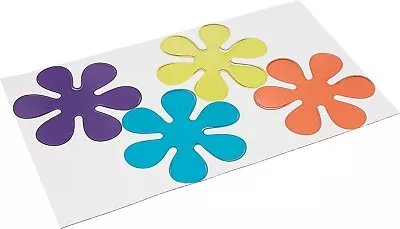 4 70's Groovy Flower Magnets Vehicles Refrigerator 4 X4  Vinyl - Made In The USA • $8.99