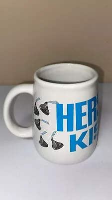 Hershey's Kisses Large Coffee Mug W/ Mini Hershey's Chocolate Logo Kissses VTG • $5