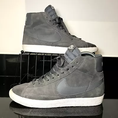 £99.99 • Buy Nike Blazer Mid Suede Grey Trainers Womens Size UK 5.5