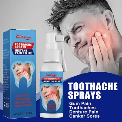 £5.99 • Buy Toothache Spray Instant Pain Relief Oral Teeth Care Effective Dental Treatment