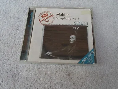 Mahler - Symphony 8 -  CD - 24-bit/96KHz Master - Solti/Harper/Popp - Decca • £4.05