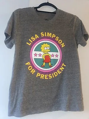£11.99 • Buy VANS Lisa Simpson For President T-shirt Women’s Size SMALL. Exc Con