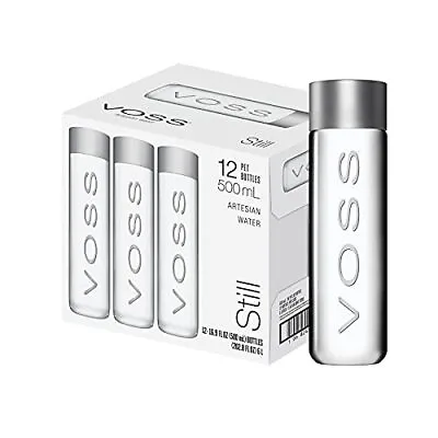 VOSS Premium Still Bottled Water Naturally Pure BPA Free PET 16.91Oz 12-Pack • $36.60