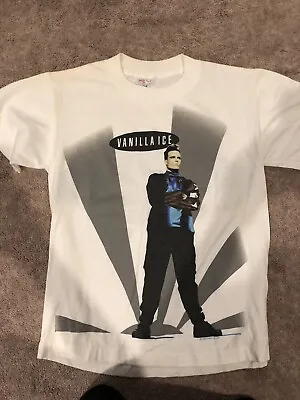 Vintage Vanilla Ice Tee Shirt T Small 90’s S Hip Hop Rap Baby • $100