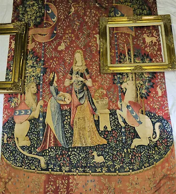 Medieval Common Room Wall Hanging FAbric Print 'Scent' • $34.97
