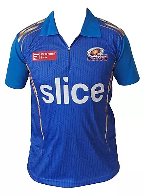 Mumbai Indians 2024 Jersey / Shirt  IPL Cricket T20 MI • £14.99