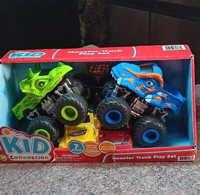 Kid Connection Monster Truck Play Set 7 Pieces -NEW SEALED/Free Shipping  • $8.50