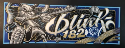$49.99 • Buy BLINK 182  Maxx242  Original Concert Poster  San Diego 2013 91X FEST