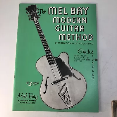 Vintage Mel Bay Modern Guitar Method Grade 2 Internationally Acclaimed 1949 NOS • $9.97