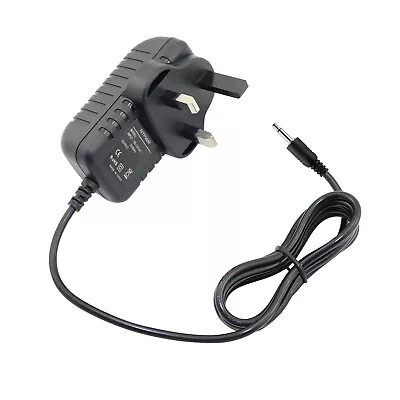 9V 0.5A 500mA Mains AC-DC Adaptor Power Supply 3.5mm Male Jack Positive Tip • £5.26