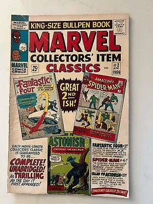 Marvel Collectors' Item Classics #2 (Marvel Comics April 1966) • $2.25