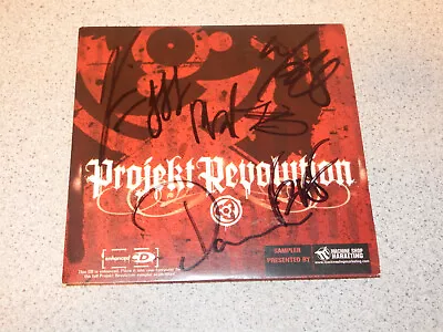 PROJEKT REVOLUTION Promo SHADOWS Thrice KORN The Used SNOOP Autograph Funeral • $29.99