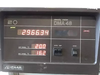 Anton Paar DMA 48 Density Meter 240 Volts Perfect Working Condition DMA48 • $686.77