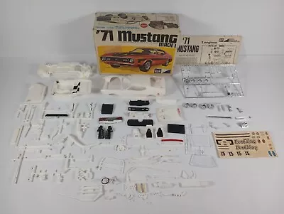 71 Mustang Mach 1 MPC 1:25 Model Kit 1-7113 Parts Lot • $59.99