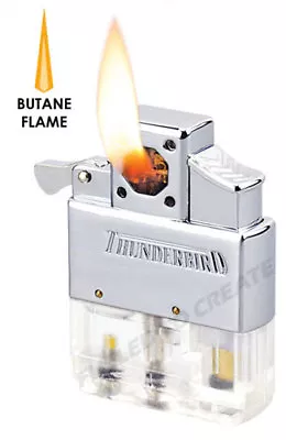 Thunderbird Butane Cigar Pipe Clear Piezo Insert Soft Flame Vector Works W Zippo • $18