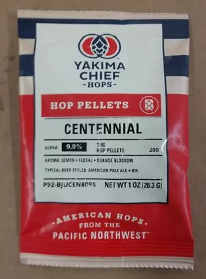 (50) 1oz Bags -Yakima Chief Hops - Centennial - Past Best Use By Date 10/22 • $19.95