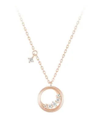 J.Estina LALA J Necklace JJLJNQ1BS316SR420 Silver 925 Cubic Zirconia • $79