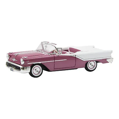 Yat Ming Road Signature Series 1:18 Diecast 1957 Oldsmobile Super 88 In Purple • $49.99