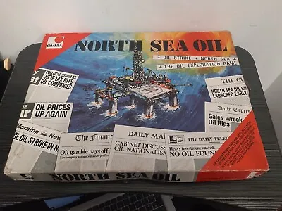 Vintage Board Game Omnia Pastimes  North Sea Oil In Good Condition Complete. • £18