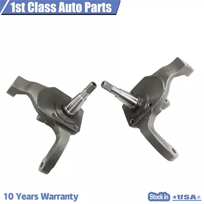 Pair 2-1/2  Drop Spindles For Ball Joint W/ Drum Brakes 66-76 VW BUG 22-2859 • $80.29