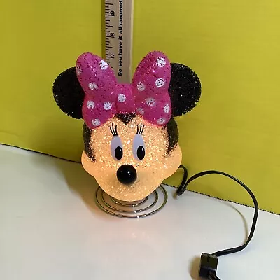 Minnie Mouse Eva Lamp Night Light Disney Minnie Mouse Lamp Tested And Working • $15.40