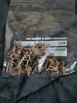 £0.99 • Buy Airfix 1:76 British Parra Troops Ww2 Dioramas Model Kit Motor Bike