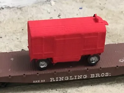 N Scale CIrcus Dishwasher  Wagon 3D Print Unpainted • $9.99