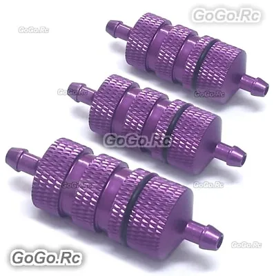 3 Pcs HSP 80118 Fuel Filter Nitro Spare Parts For 1/8 1:8 RC Car Model Purple • $2.69