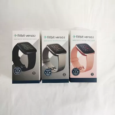 NEW Fitbit Versa 2 Health & Fitness Smartwatch Authentic Activity Tracker • $82.99