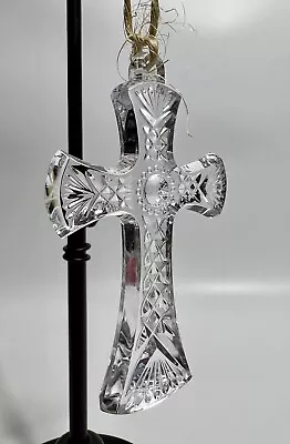 $39.99 • Buy Waterford Crystal Ornament 2011 Cross 154328 No Pouch Or Box…