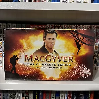 MacGyver The Complete Series DVD Show 2007 39-Disc Set 139 Episodes New Sealed • $120