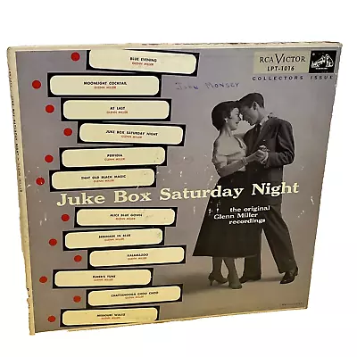 Glenn Miller Juke Box Saturday Night (Vinyl 1954) RCA Victor LPT 1016 VG LP • $8.58