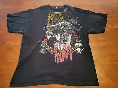 $59.99 • Buy Korn 2007 We Have A Problem Tour Men’s Rock Rare Black Adult Shirt Sz XL